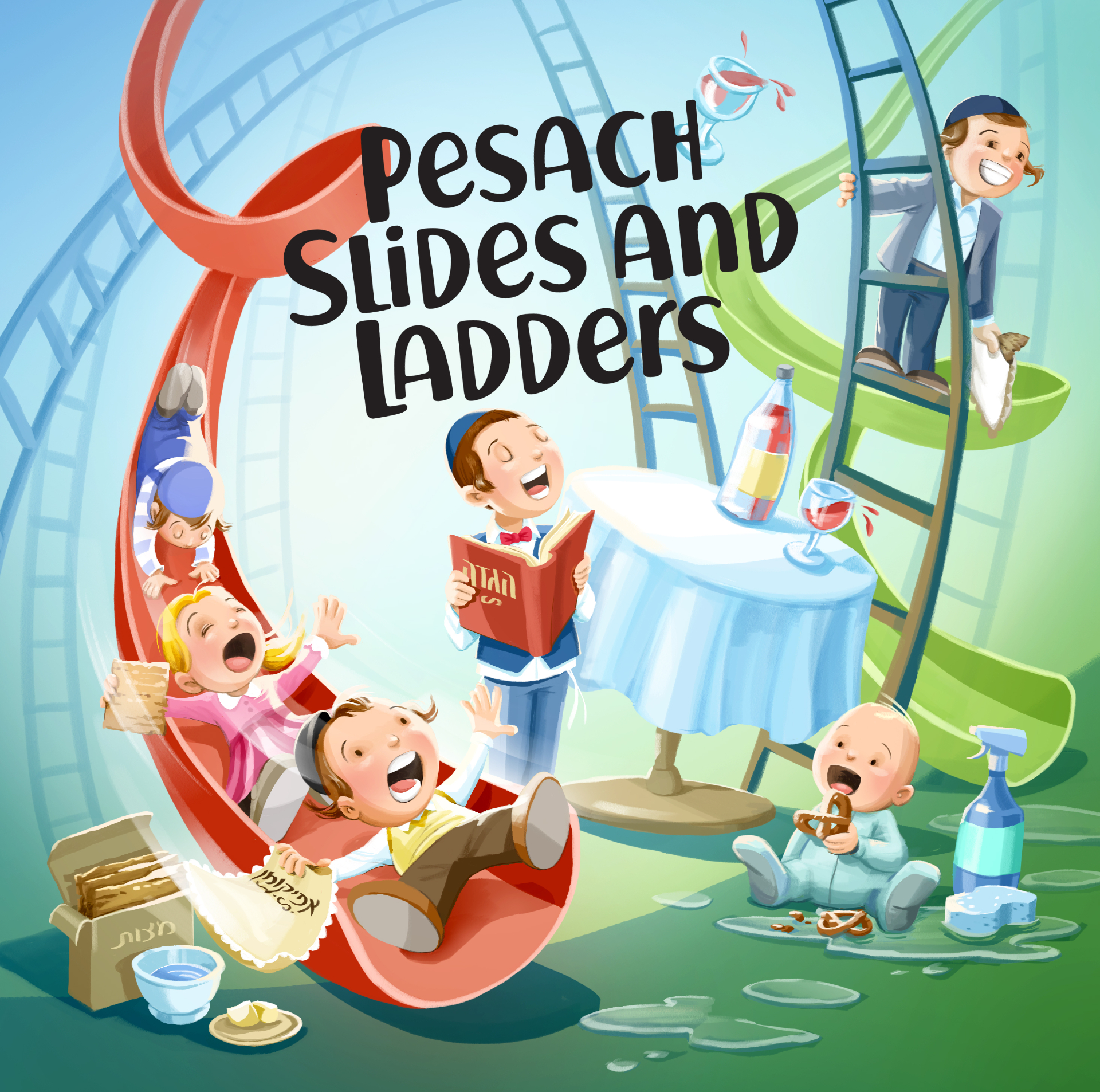 Pesach Slides and Ladders